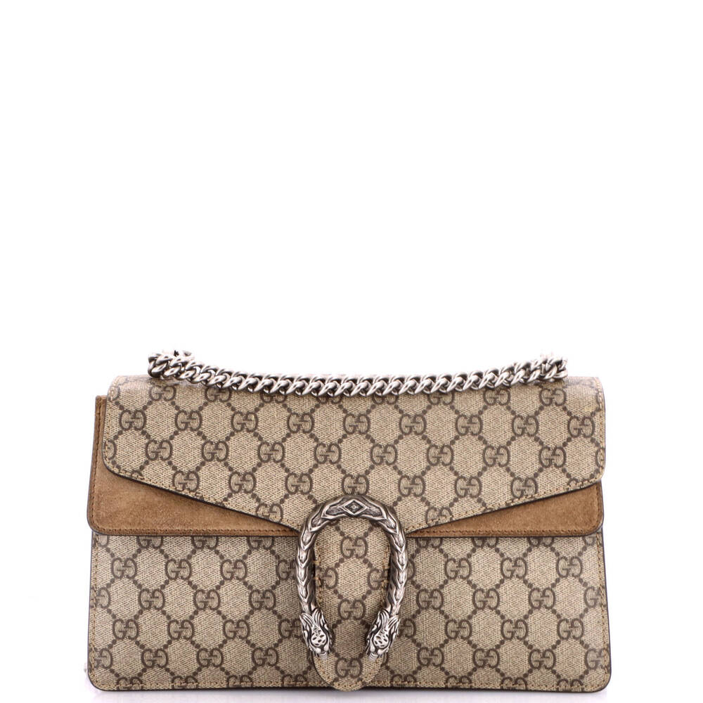 Gucci Small Dionysus Bag GG Coated Canvas